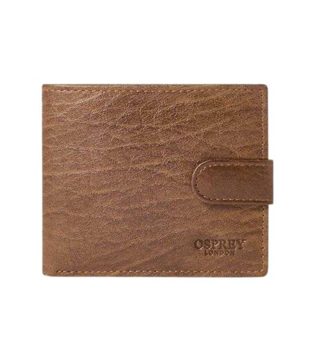 Logo Leather Wallet One Size Cognac Osprey