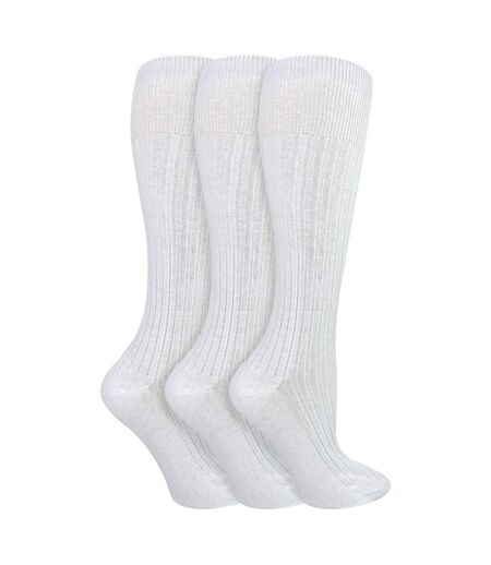 Sock Snob - Lot de 3 chaussettes hautes 100 % coton pour femme