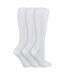 Sock Snob - Lot de 3 chaussettes hautes 100 % coton pour femme-3