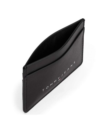 Portefeuilles noir homme tommy hilfiger linear holder