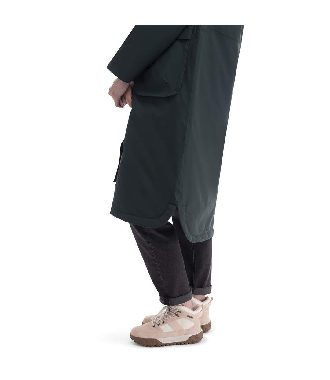 Veste Imperméable Abby Femme Vert Foncé Trespass-4