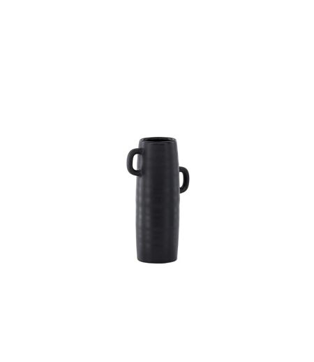 Vase Ondulé en Céramique Cent 25cm Noir