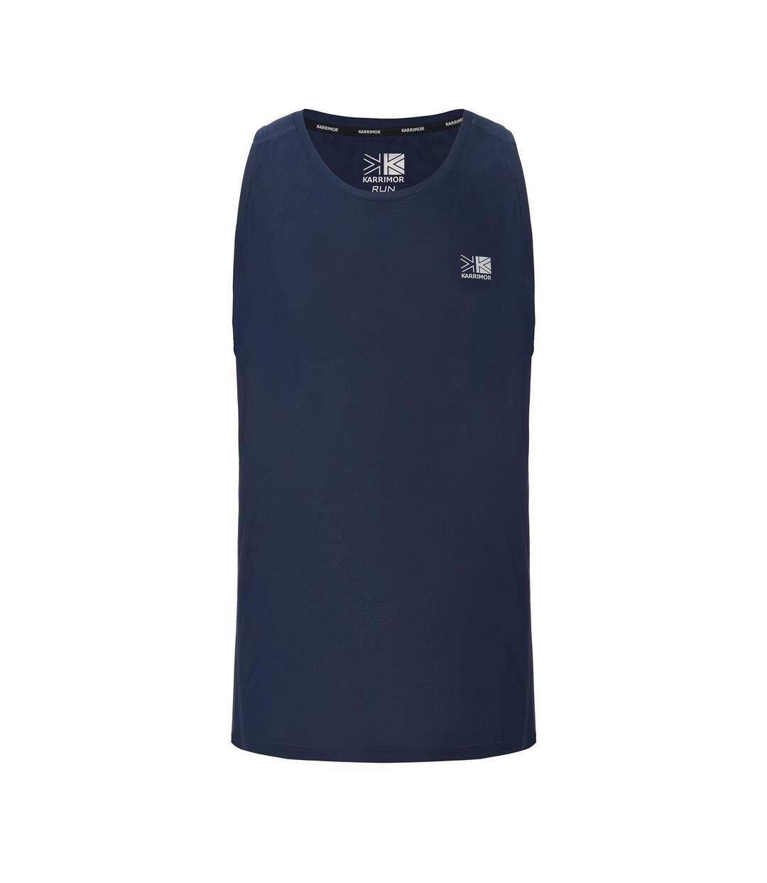 Mens Logo Running Vest Top Navy Karrimor-1