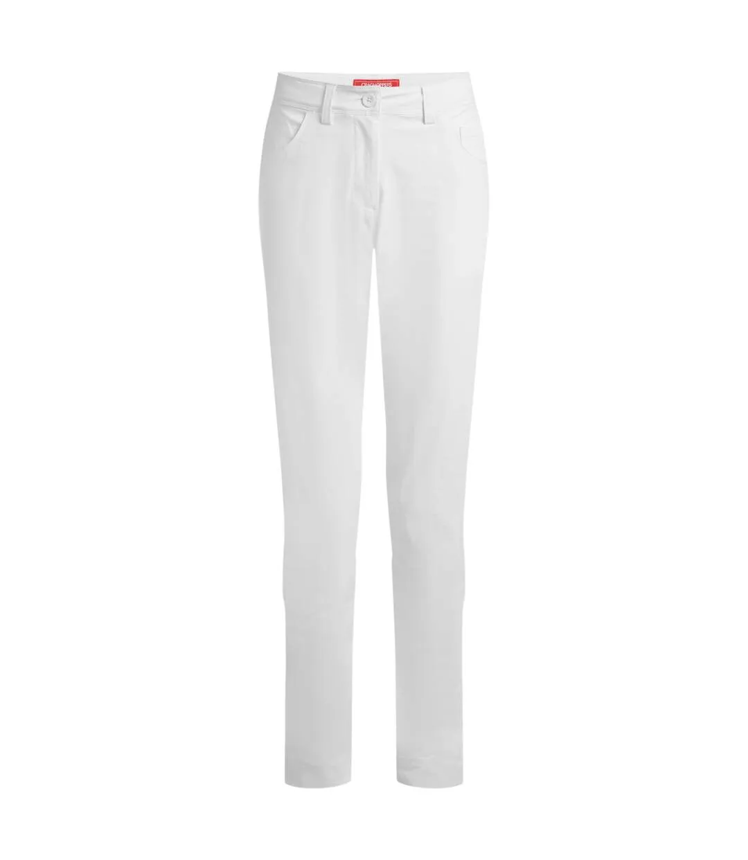 Womens/ladies Milla Nosilife Hiking Trousers White Craghoppers-2