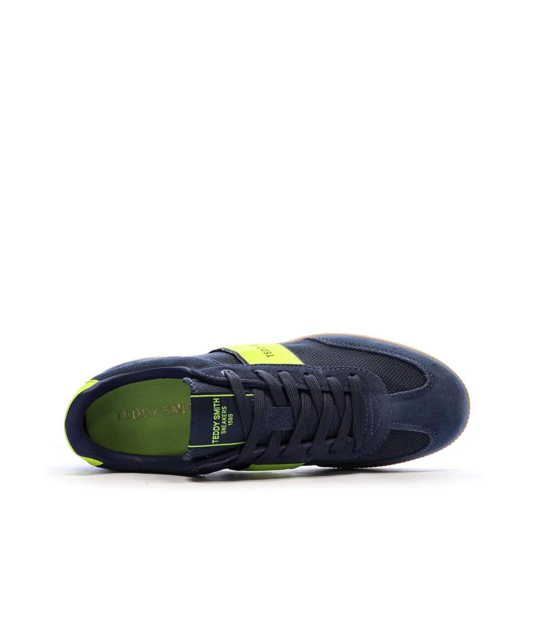 Baskets marine/jaune homme teddy smith z.serr-4