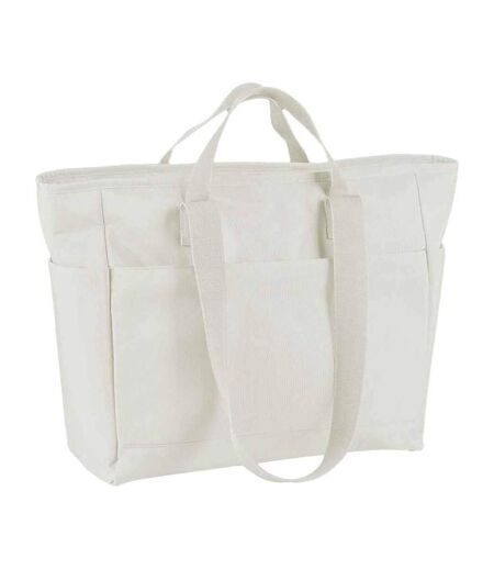 Simplicity recycled polyester tote bag one size beige Bagbase