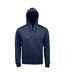 Sweat À Capuche Spencer Homme Bleu Denim Chiné SOLS-1