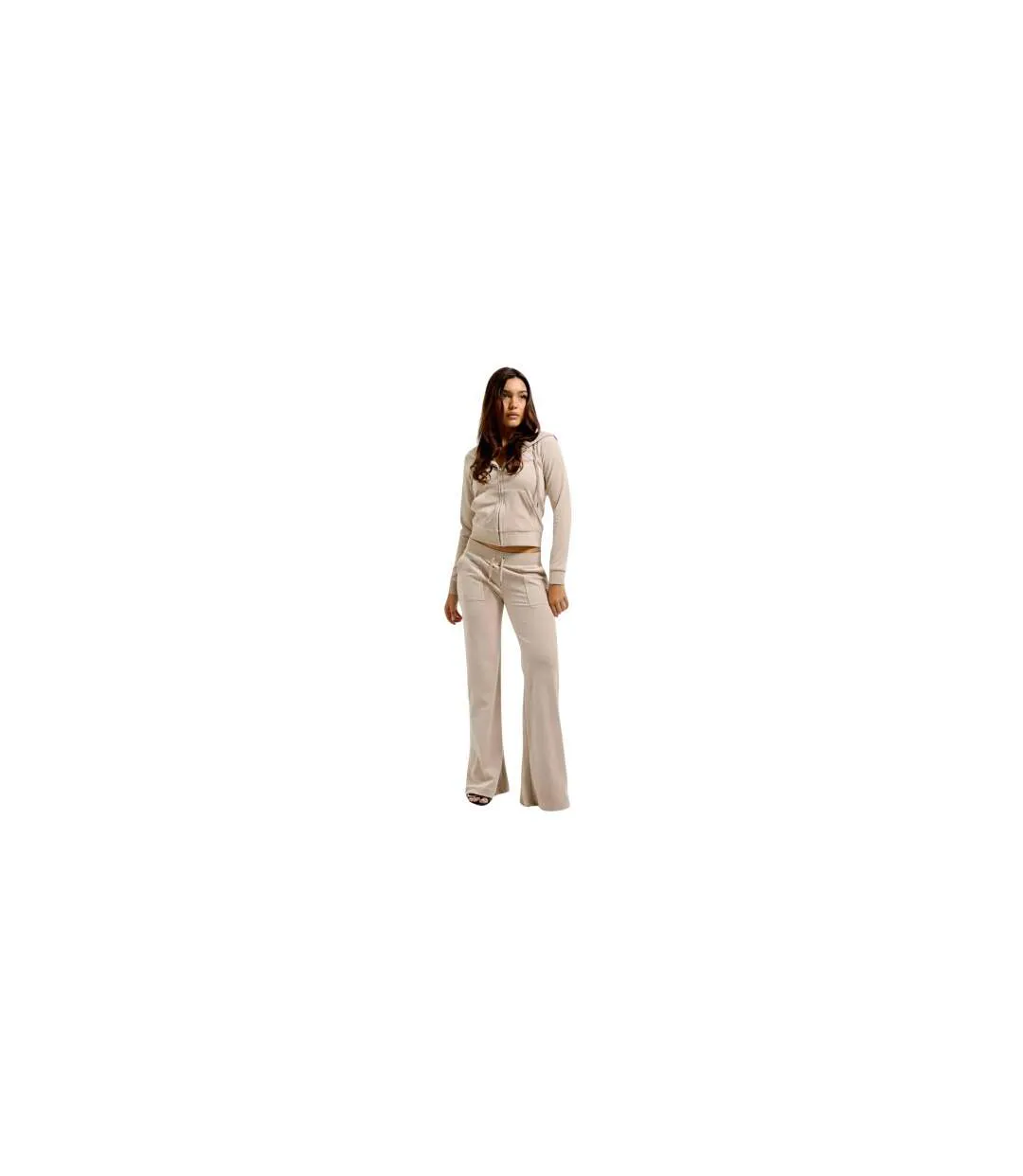 Pantalon De Survêtement Del Ray Femme Ficelle Juicy Couture-1