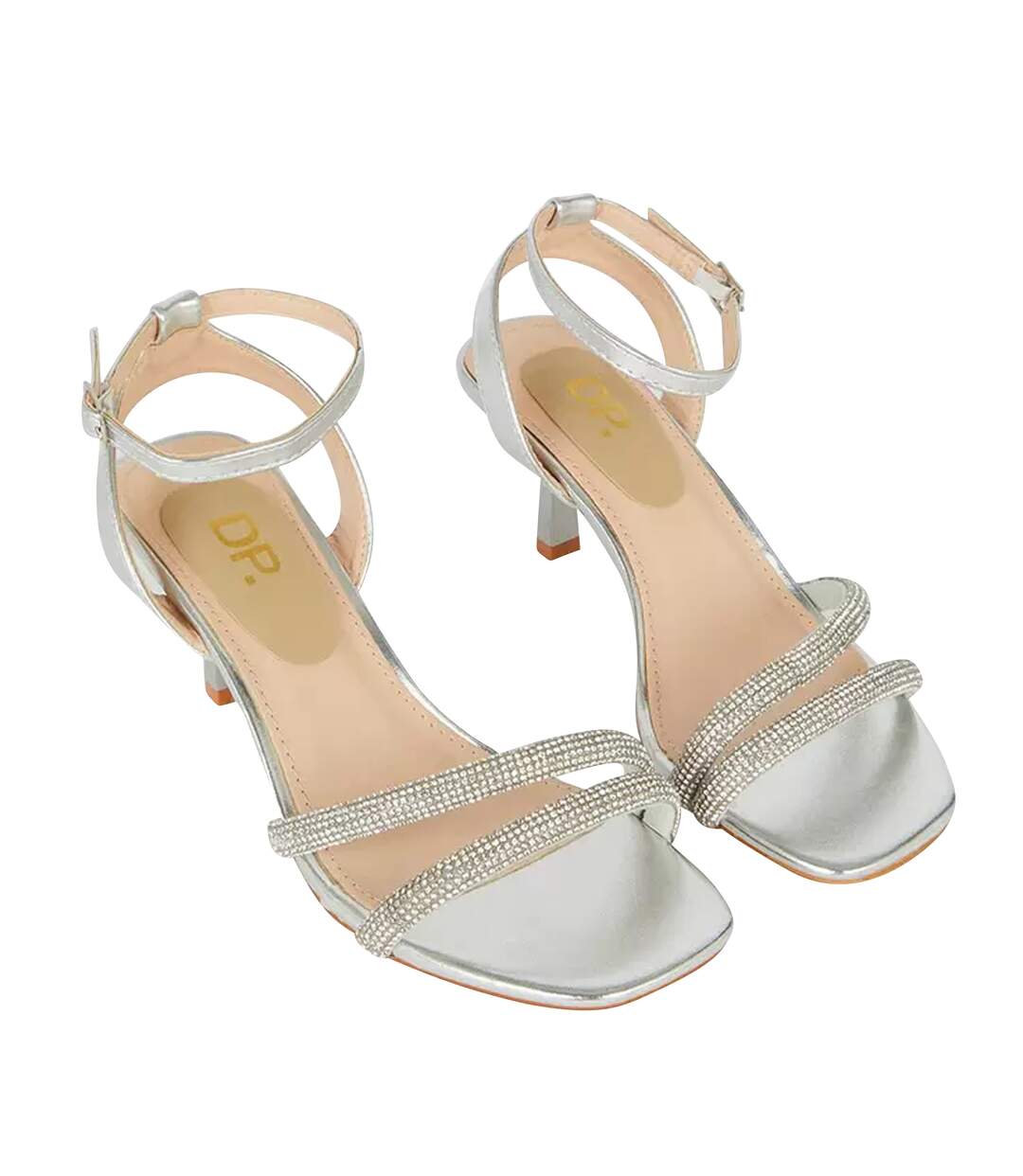 Sexy Silver Heels - Lace-Up Heels - Leg-Wrap Heels - Strappy Silver Heels -  $33.00 - Lulus