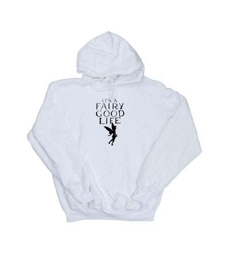 Disney - Sweat à capuche TINKERBELL FAIRY GOOD LIFE - Femme (Blanc) - UTBI15027