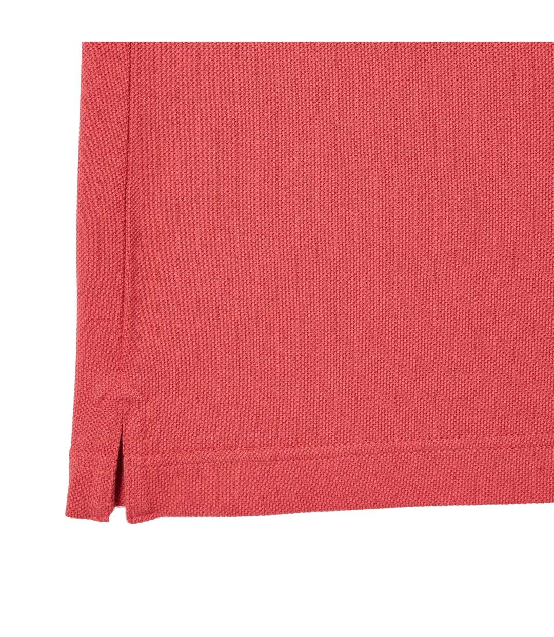 Mens Pique Slim Polo Shirt Red Lacoste-3