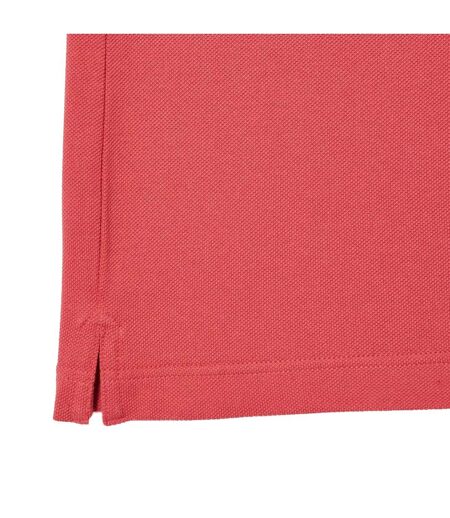 Mens Pique Slim Polo Shirt Red Lacoste
