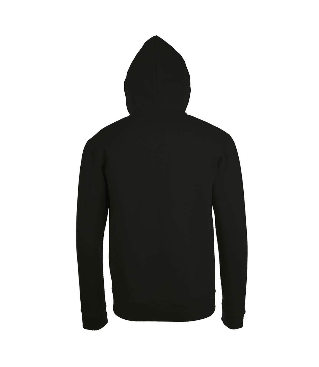 SOLS Mens Stone Zip Up Plain Hoodie (Black) - UTPC2784