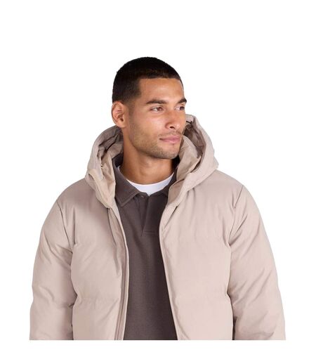 Doudoune Tech Homme Beige Animal