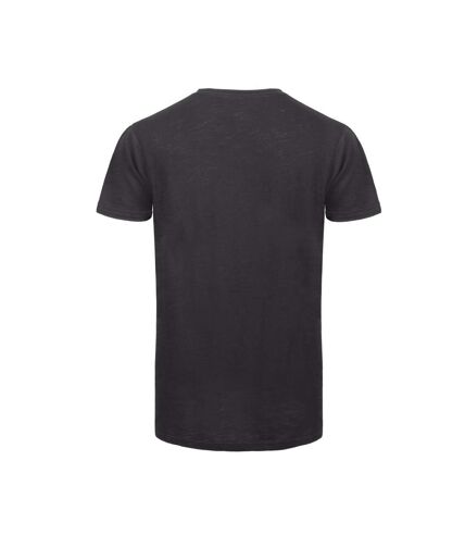 B&C Mens Inspire Slub Natural T-Shirt (Chic Black) - UTRW9108