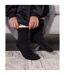Ribbon Unisex Adult Eskimo Style Fleece Socks (Black) - UTRW8689
