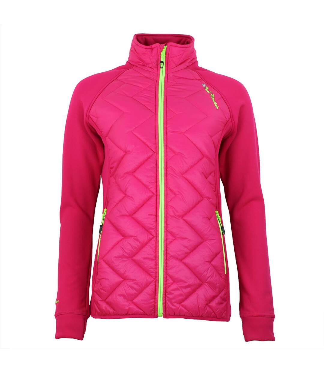 Blouson polarshell bimatière femme ACER-1