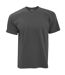 B&C  - T-shirt à col rond EXACT 190 - Homme (Gris foncé) - UTBC125