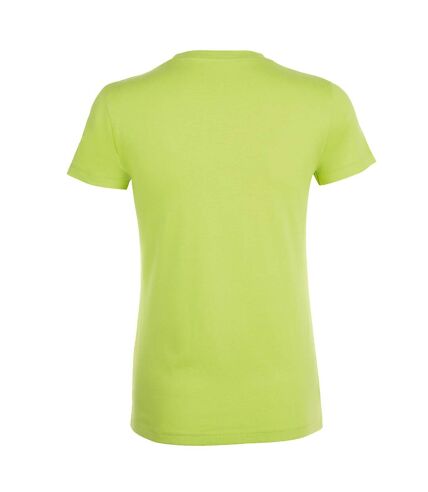 SOLS Womens/Ladies Regent Short Sleeve T-Shirt (Apple) - UTPC2792