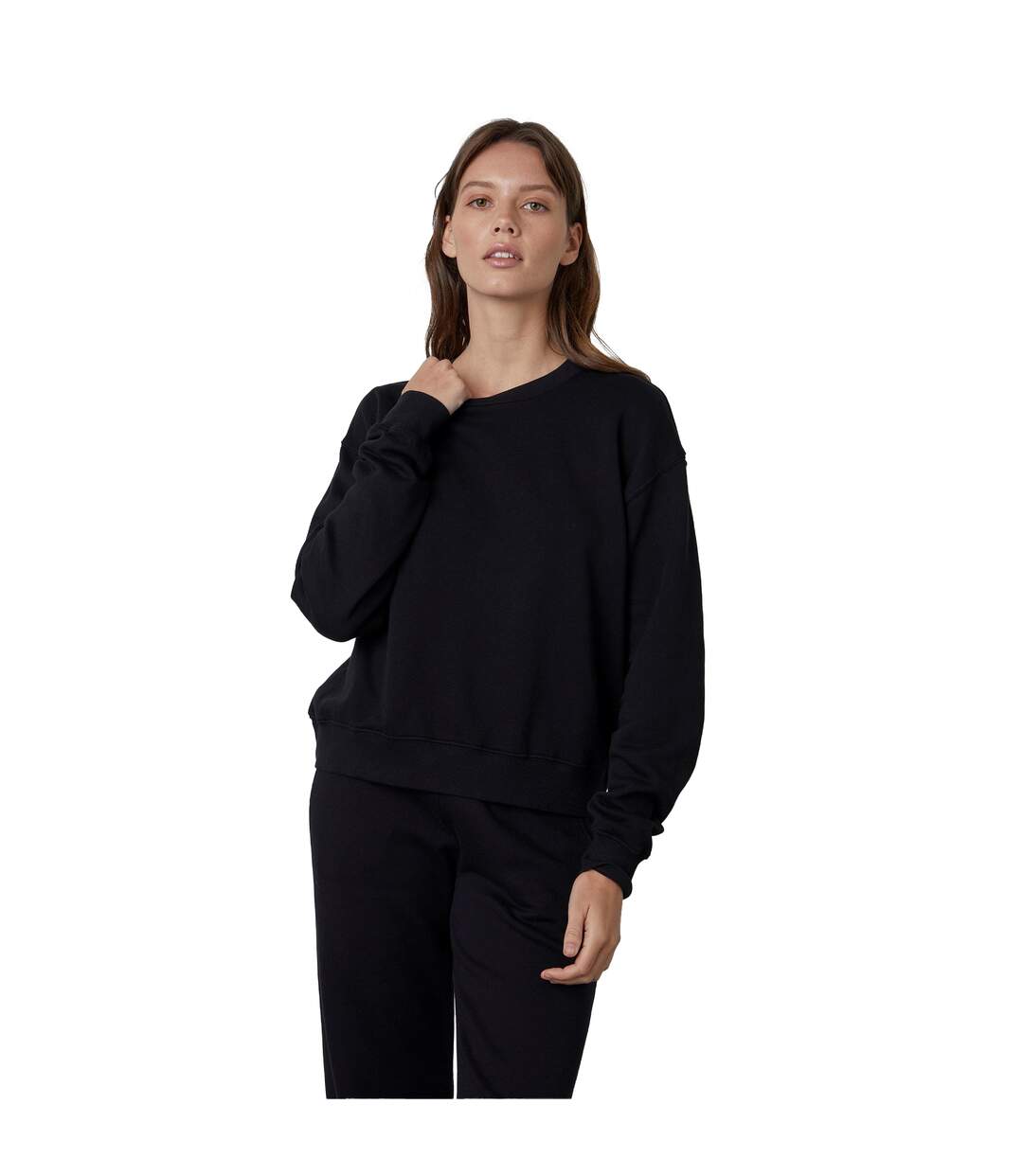 Sweat Core Adulte Noir Velvet By Graham & Spencer-1
