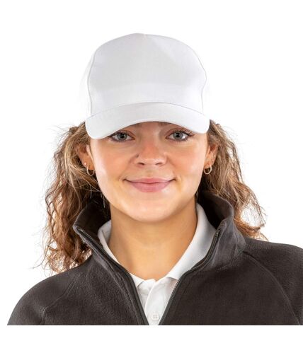 Result Unisex Adult Core Recycled Baseball Cap (White)