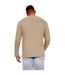 Mens ringspun cotton long-sleeved t-shirt sand Casual Classic