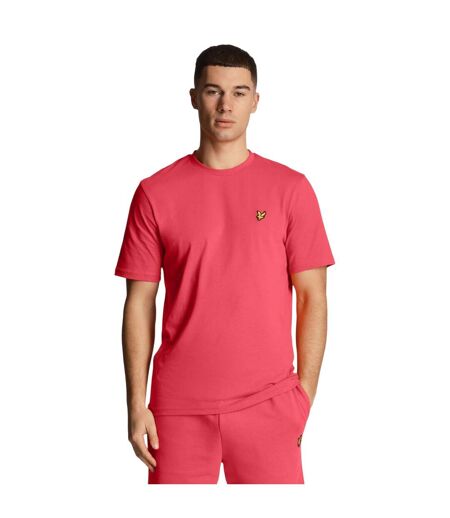 T-shirt Style Uni Homme Rose Lyle & Scott