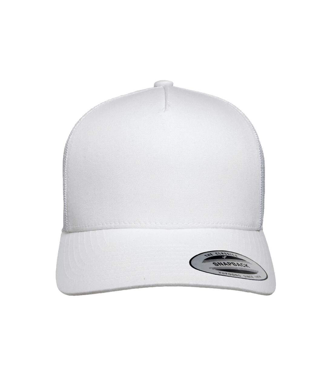 Casquette trucker flexfit blanc Yupoong