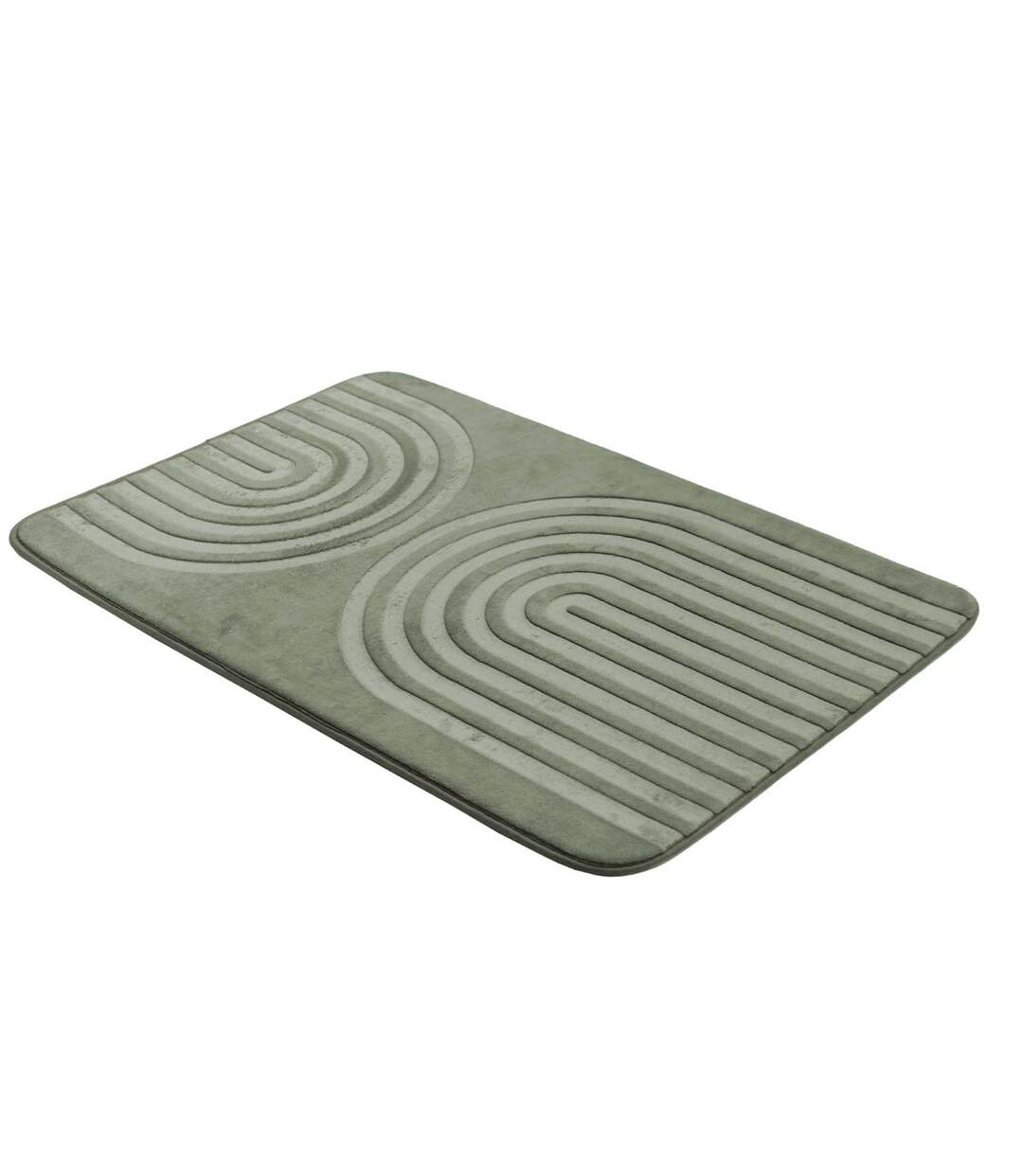 Tapis de Bain Microfibre Allure 45x75cm Sauge-2