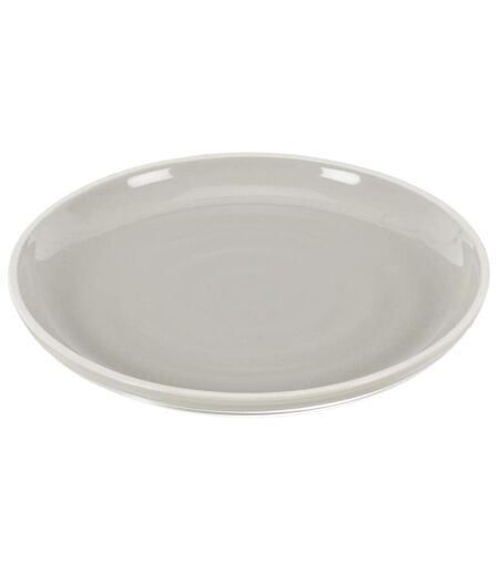 Lot de 6 Assiettes à Dessert Bicolore Mania 20cm Gris