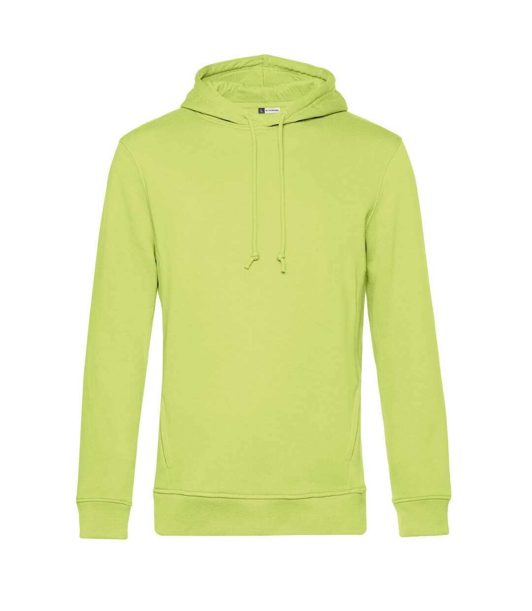 Sweat À Capuche Homme Vert Clair B&C-1