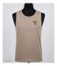 Débardeur homme Challenger SOLEIL taupe — Confort pur coton jersey peigné-3