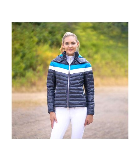 Manteau Southdean Femme Bleu Marine Blanc Bleu Coldstream