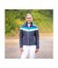 Manteau Southdean Femme Bleu Marine Blanc Bleu Coldstream-1