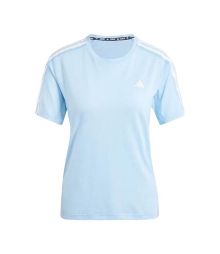 T-shirt own the run femme bleu Adidas