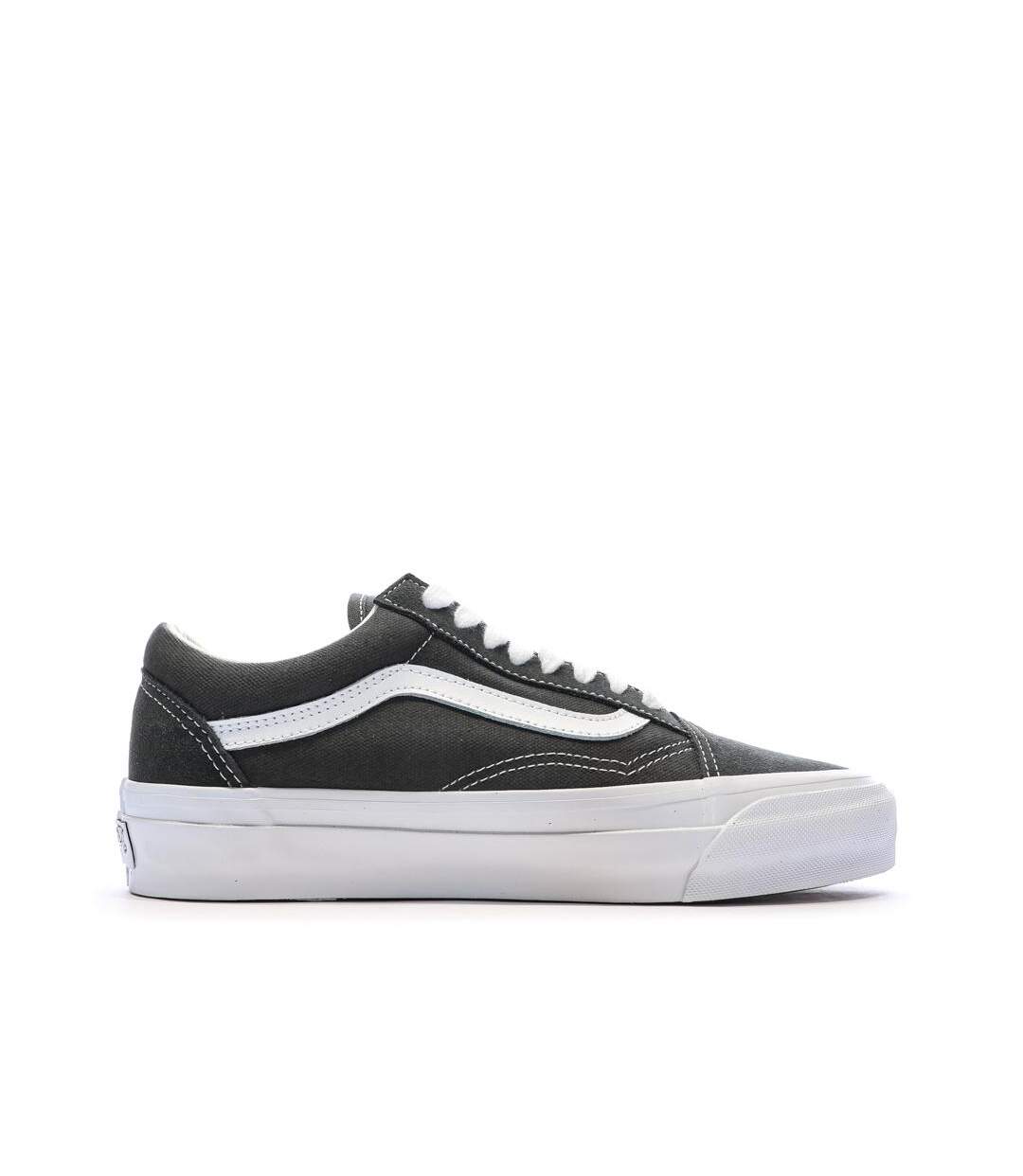 Old skool baskets noires mixte vans-2