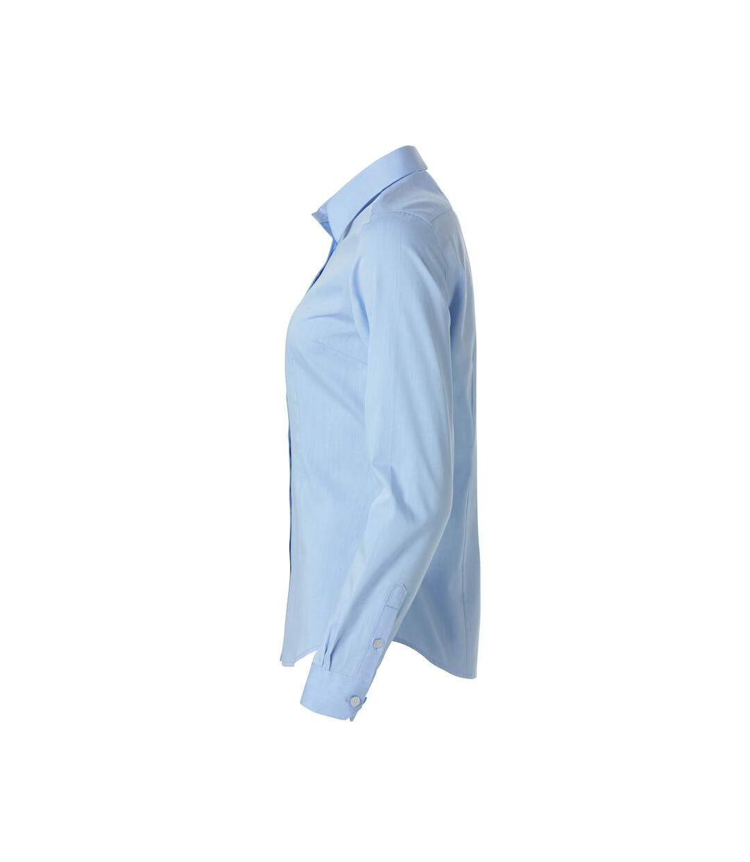 Chemise formelle clare femme bleu clair Clique Clique