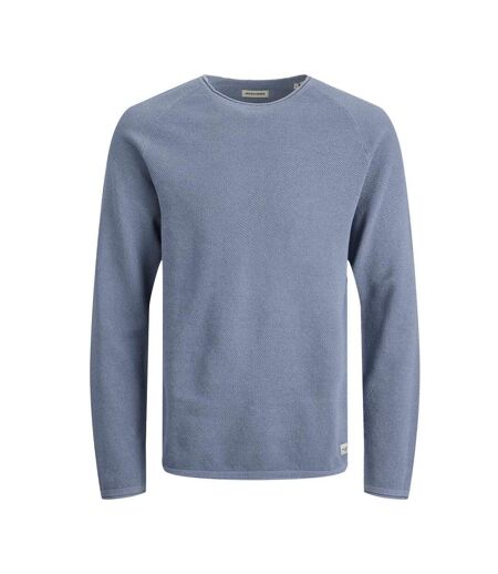 Pull bleu homme jack & jones knit crew - l