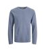 Pull bleu homme jack & jones knit crew - l-3