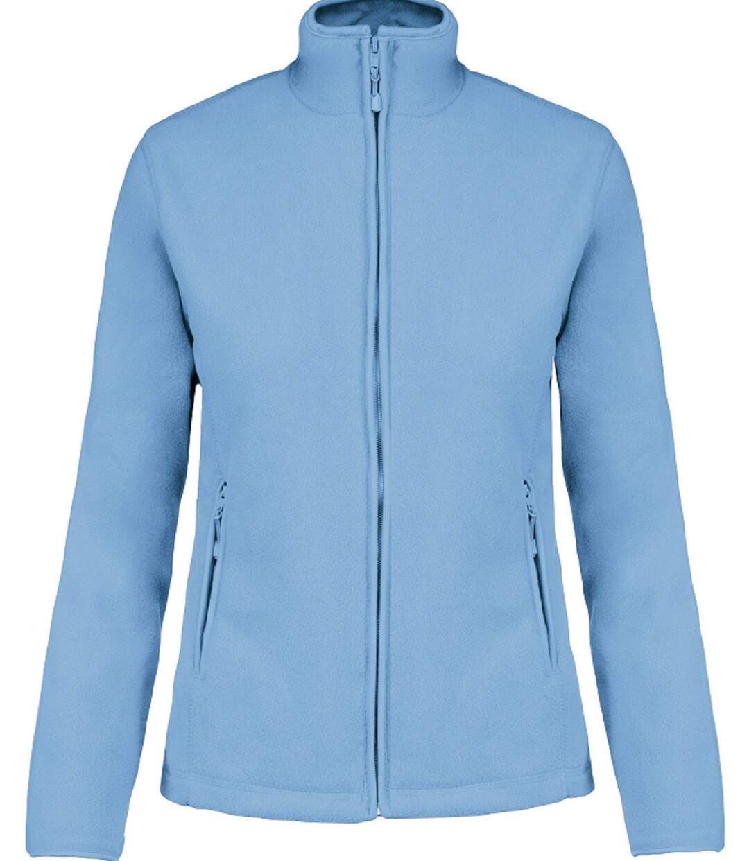 Veste micropolaire zippée - Femme - K907 - bleu ciel