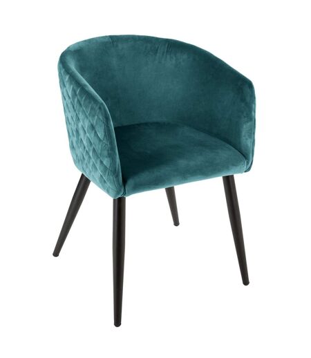 Fauteuil en velours Marlo