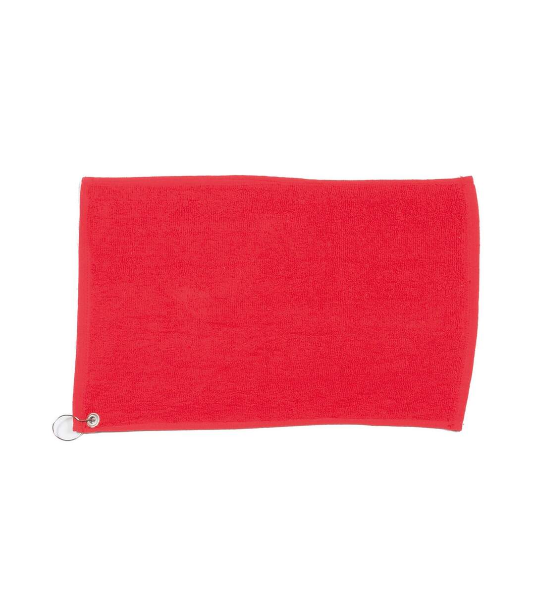 Luxury golf towel one size red Towel City-1