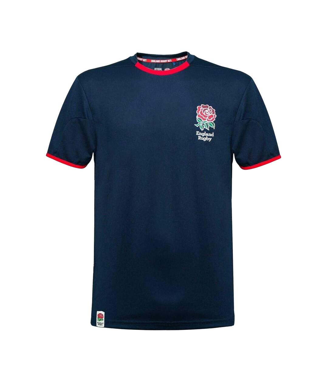 T-shirt Homme Bleu Marine England Rugby-1