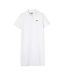 Robe Polo Manches Courtes Femme Blanc Lacoste-2