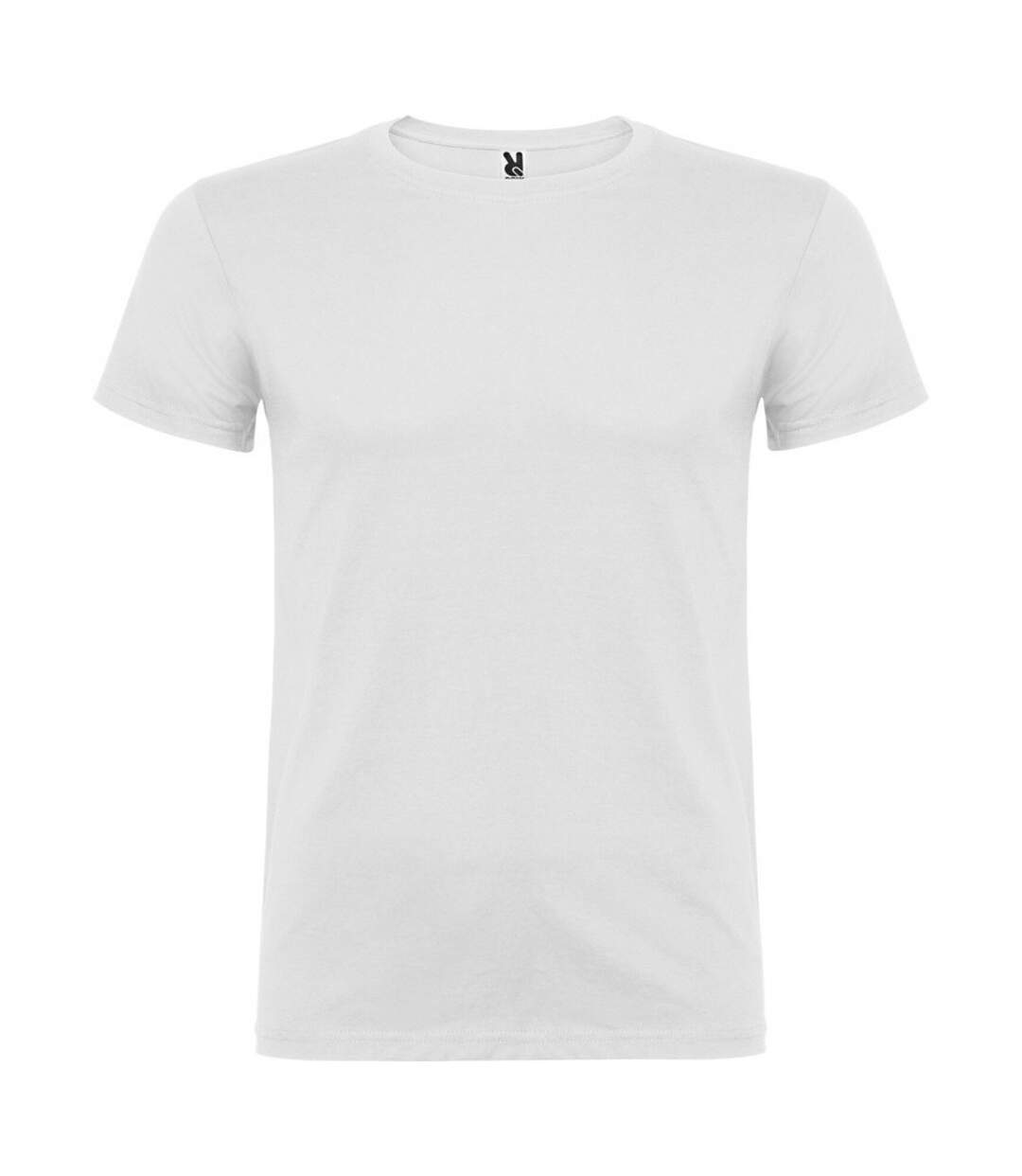 T-shirt beagle homme blanc Roly-1