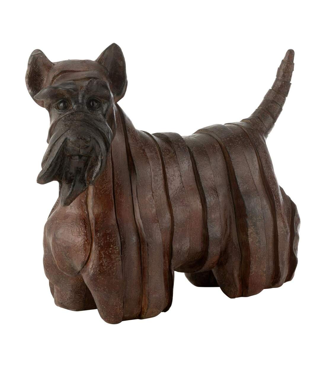 Statuette Chien Terrier Ecossais 29cm Marron-1