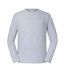 Unisex Adult Iconic 195 Premium Long-sleeved T-shirt Heather Grey Fruit Of The Loom-1