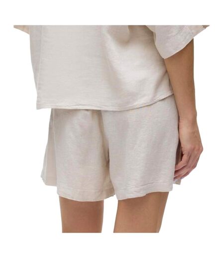 Short Beige Femme Vero Moda Linn - L