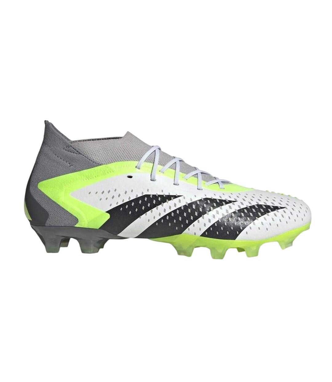 Mens Predator Accuracy.1 Fg Football Boots White Black Lime Green Adidas-1