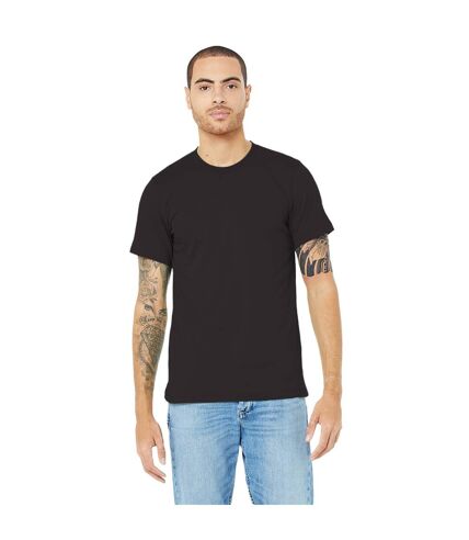 Canvas Unisex Jersey Crew Neck Short Sleeve T-Shirt (Vintage Black)